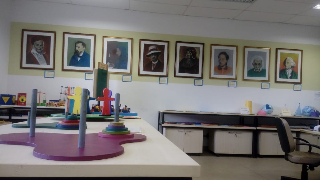 Acervo do Laboratório de Ensino de Matemática e Estatística